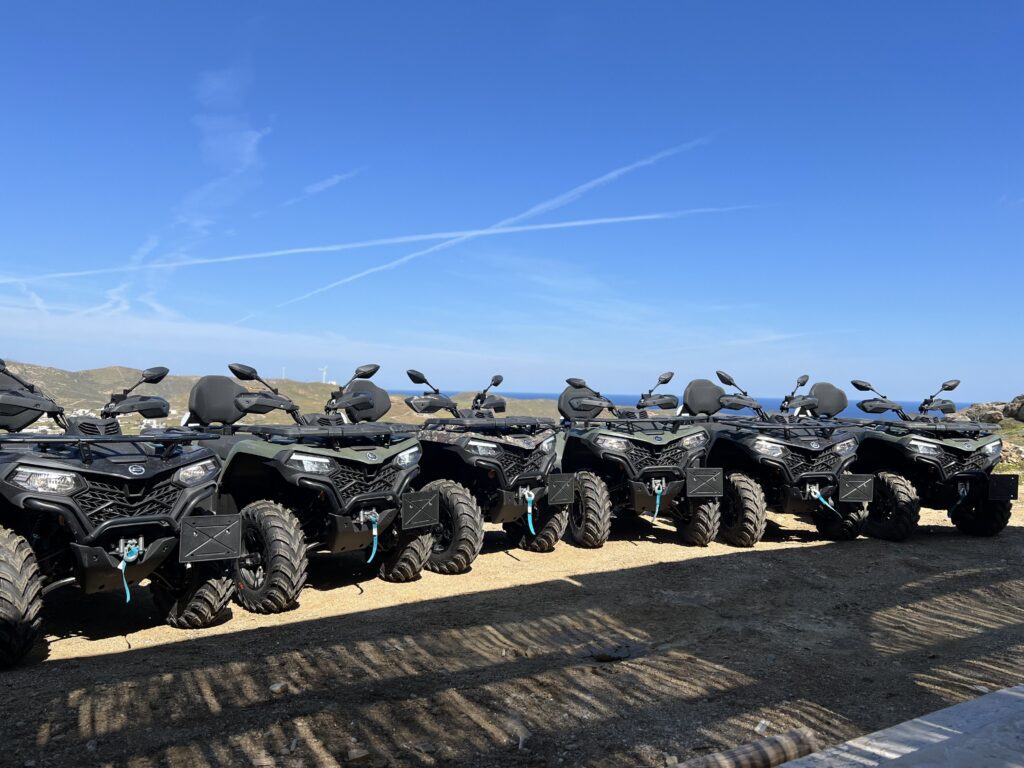 Fleet of 2023 Quad Bikes